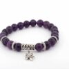 Bracelet Améthyste violette – Equilibre et protection