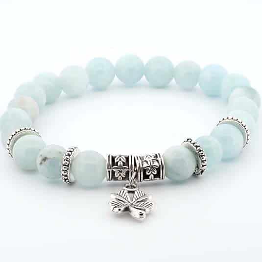 Bracelet Aigue-Marine – Apaisement et Communication