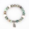 Bracelet en Amazonite et Howlite – Apaisement et Harmonie