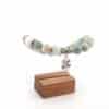 Bracelet en Amazonite et Howlite – Apaisement et Harmonie