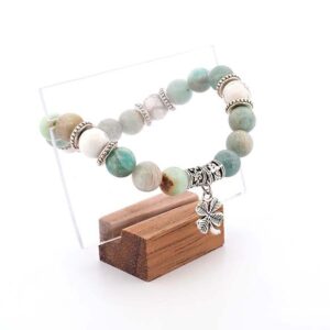 Bracelet Amazonite – Harmonie émotionnelle & pierres naturelles authentiques