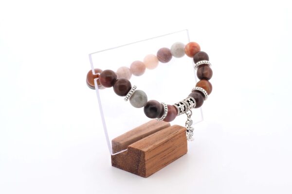 Bois fossilisé Bracelet Support retouche-min