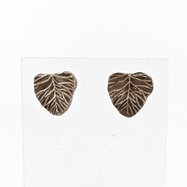 boucles d’oreilles feuilles enchantées face