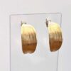 Boucles d'oreilles en bronze Reflets d'Or créole