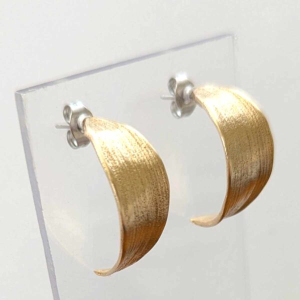 Boucles d'oreilles en bronze Reflets d'Or