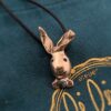 Pendentif lapin merveilleux face