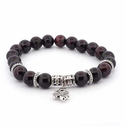 Bracelet en Grenat naturel