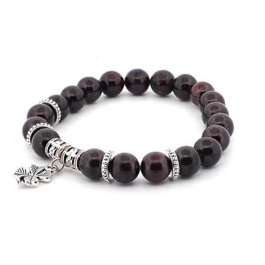 Bracelet en Grenat naturel