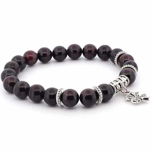 Bracelet en Grenat naturel