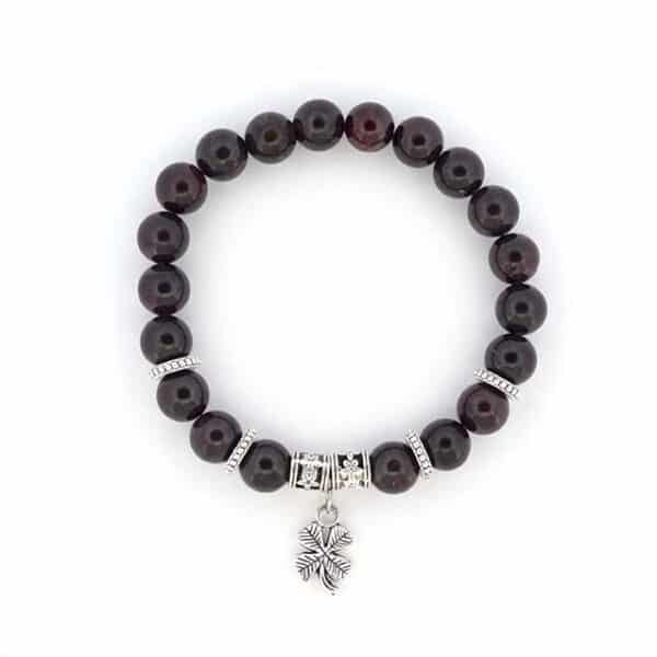 Bracelet en Grenat naturel