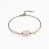 Bracelet quartz rose 1