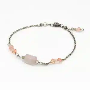 Bracelet quartz rose 4