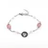Bracelet Ange quartz rose 4