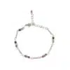 Bracelet tourmaline acier inoxydable 4
