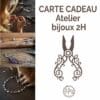 Carte cadeau atelier bijoux