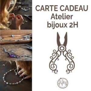 Carte cadeau atelier bijoux Carte cadeau atelier bijoux