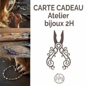 Carte cadeau atelier bijoux