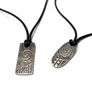 Bijou maori argent